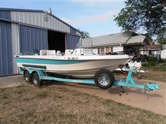 1994 Falcon King Striper Fiberglass Fishing Boat 