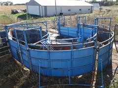 Cattle Working Tub And Snake 