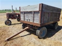 Massey Harris Barge Wagon W/Hoist 