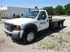2006 Ford F-450 XL Flatbed Dually Truck 