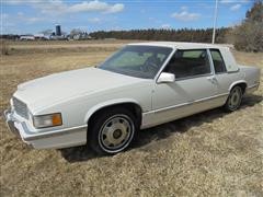 1992 Cadillac Coupe DeVille 2 Door Car 