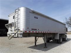 2016 KRUZ/Raven RFA-30-DW-AF 30' Aluminum Frame Type Spread Axle End Dump Trailer 