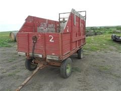 Wooden Forage Wagon 