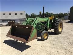 1966 John Deere 3020 2WD Tractor W/Loader 