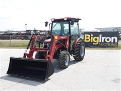 2017 Mahindra 2545 ST MFWD Compact Utility Tractor W/Loader 