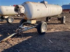 1000 Gallon Anhydrous Tank On Running Gear 