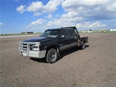 2005 Cheverolet 2500 4x4 Flatbed Pickup 