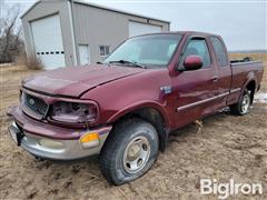 1998 Ford F150 4x4 Extended Cab Pickup 