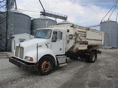 2001 Kenworth T300 Feed Truck W/Roto-Mix Bed 