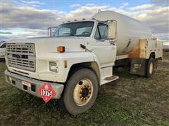 1991 Ford F800 S/A Propane Truck 