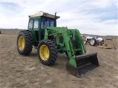 1984 John Deere 1650 MFWD Tractor w/ Loader 