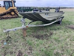 2010 Tracker 1860 Grizzly All Welded Boat & Trailer 