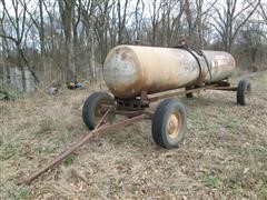 Homemade Diesel Fuel Tank On Trailer 