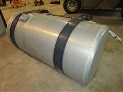 Aluminum 100-Gal Truck Fuel Tank And Mounting Brackets 