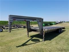 2005 Titan 8'6" X 25' Fifth Wheel T/A Flatbed Trailer 