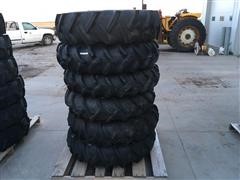 11.2X24 Pivot Tires On Rims 