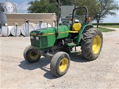 1992 John Deere 5400 Open Station 2WD Tractor 