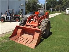 Allis Chalmers WD 2WD Reversed Tractor w/ Loader 