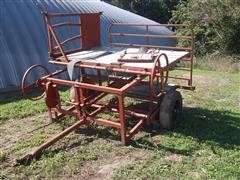 Stronghold Mfg Portable Hoof Trimming Table 