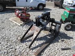 2012 Blue Diamond Pallet Fork With Grapple Skid Steer Attachment 