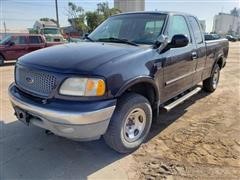 1999 Ford F150 4x4 Extended Cab Pickup 
