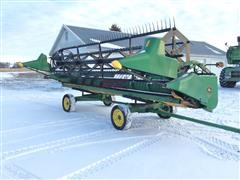 John Deere 920 Bean Head And Husky Head Mover 