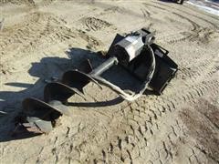 Skid Steer Post Hole Digger 