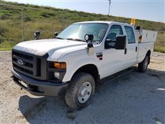 2008 Ford F350 4x4 Crew Cab Pickup 