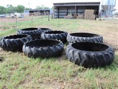 Tractor Tire Livestock Feeders 