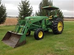 1984 John Deere 2950 2WD Tractor W/Loader 