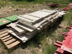 Grain Truck Side Boards With Dump Gate 