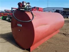 2,000 Gallon Fuel Storage Tank 