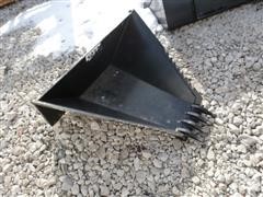 2014 Unused Tomahawk Stump Bucket Skid Steer Attachment 