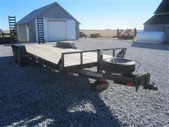 2015 Titan Flatbed Trailer 