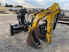 2007 Caterpillar BH160 Skid Steer Backhoe 