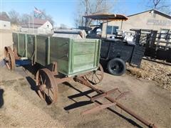 Antique Grain Wagon 