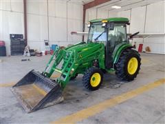 2014 John Deere 4066R Utility MFWD Tractor 