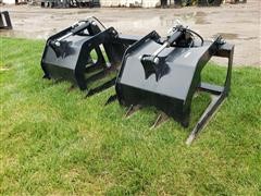 2020 Brute 72" Root/Brush Grapple Skid Steer Attachment 