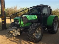 2014 Deutz Fahr Agrofarm 420TB MFWD Orchard Tractor 