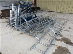 Grain Bin Ladders, Cage, Platform & Hardware 