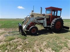 1964 Case 831 2WD Tractor W/Great Bend 800 Loader 