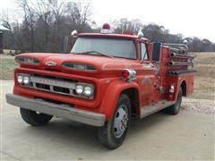 1960 Chevrolet C63 Fire Truck 