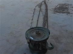 Yale Bb Spur Geared 2 Ton Block And Tackle 
