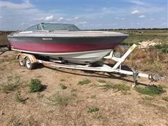 1988 4 Winns 211 Liberator Boat With T/A Trailer 
