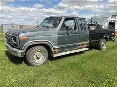 1986 Ford Lariat F150XLT 4x4 Extended Cab Pickup 