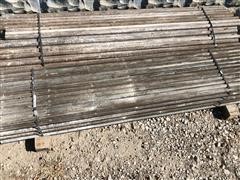 1 1/4" X 6' Long High Tensile Electric Fiberglass Fence Posts 