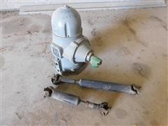 Amarillo S80A Irrigation Gear Head And Drive Shafts 