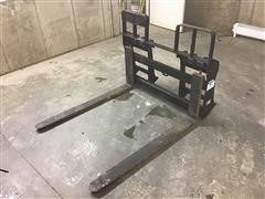 MDS Skid Steer Pallet Forks 