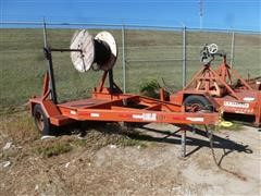 1999 Evans Plugge/Duo Lift RT075-2F Single Reel Trailer 