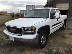 1999 GMC 1500 SLE Extended Cab 4X4 Pickup 
